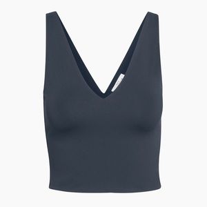 Aritzia Babaton Contour V-Neck Tank - Size Small - Total Eclipse